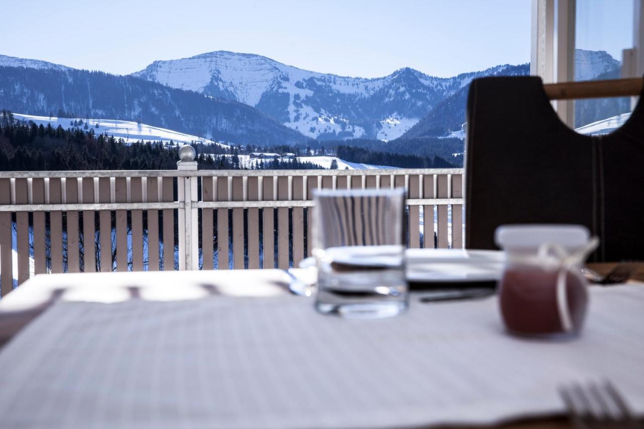 Haus "Bergblick" Ferienwohnung Hochgrat Oberstaufen Mit 2 Schlafzimmer 외부 사진